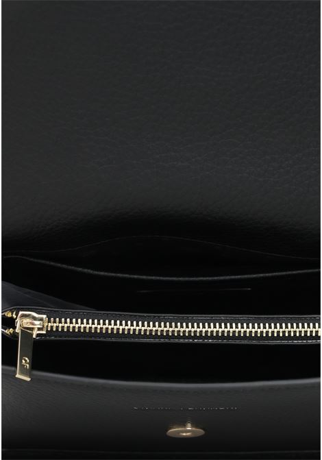 Borsa a tracolla nera da donna con maxi logo Eyelike CHIARA FERRAGNI | 77SB4BB1ZS529899